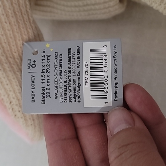 NWT Moon and Stars Baby Lovey - Rabbit - Picture 5 of 6